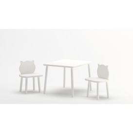 Kitty Children's 3 Piece Table and Chair Set