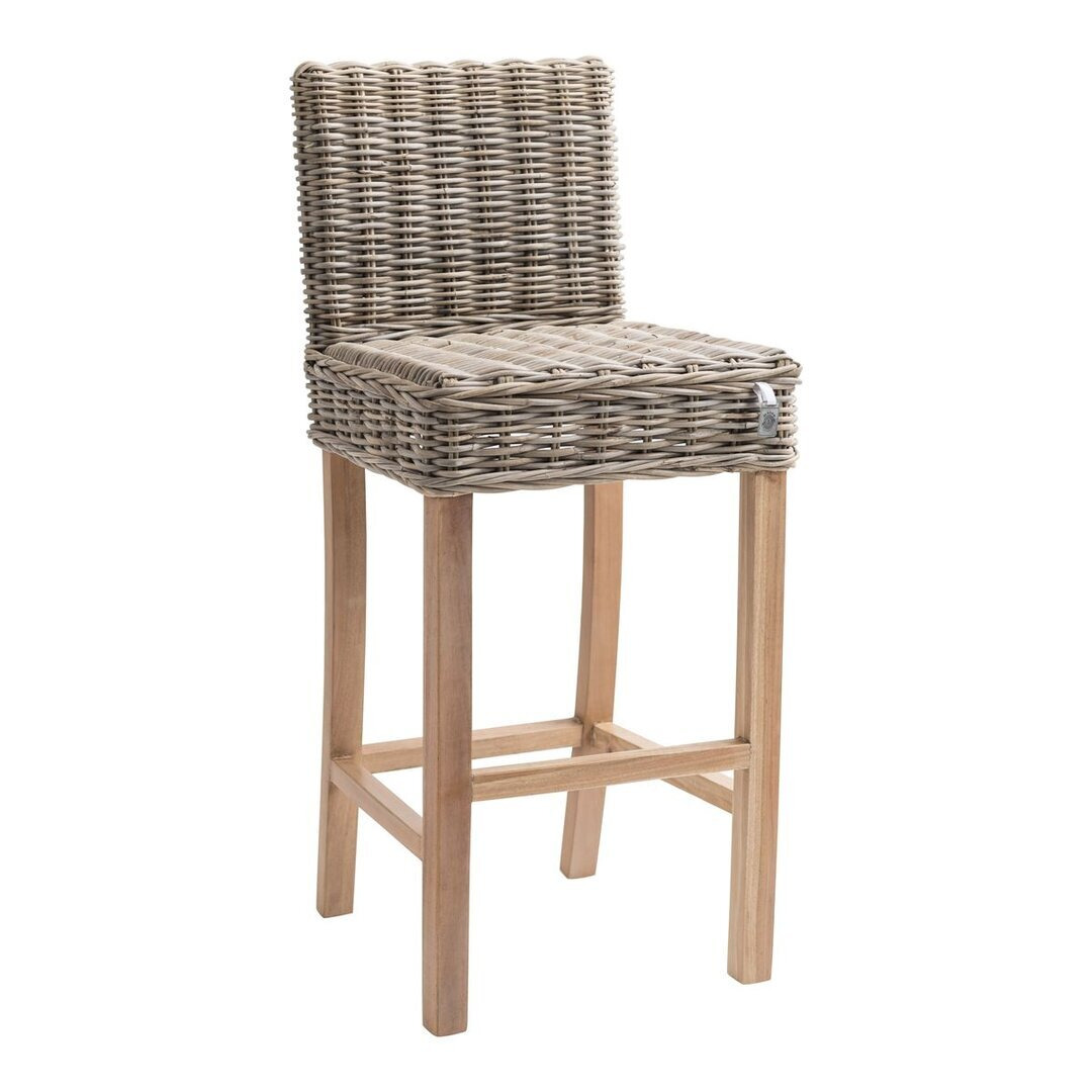 Macclesfield Kubu Rattan 104cm Bar Stool