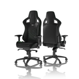 Noblechairs EPIC Gaming Chair - Black/Green