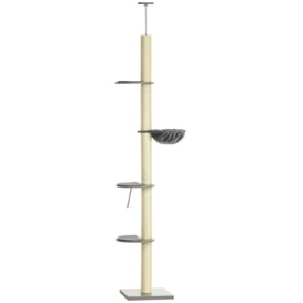 Ceiling height, 230-250cm, height-adjustable cat tree