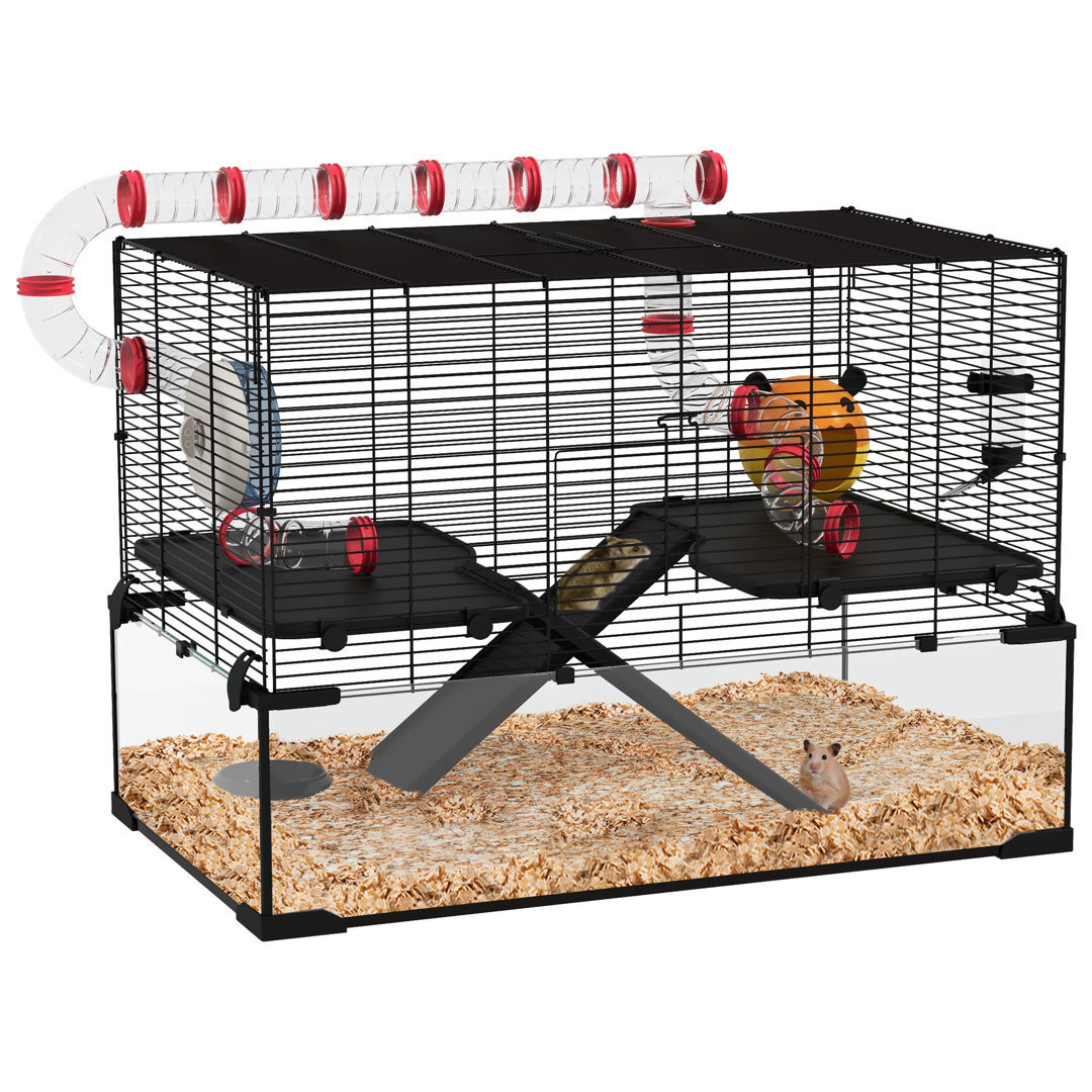 Hamster Cage with Ramp