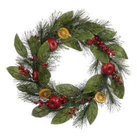 Apple and Berry and Pine 10 cm Wreath