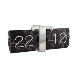 Klappuhr No Case Marmor Digital Steel Quartz Tabletop Clock