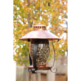 Railsback Lantern Decorative Bird Feeder