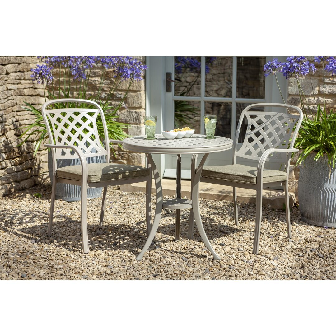 Berkeley 2 Seater Bistro Set with Cushions