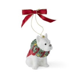 Christmas Tree French Bulldog Ornament Single