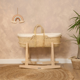 Organic Palm Moses Basket