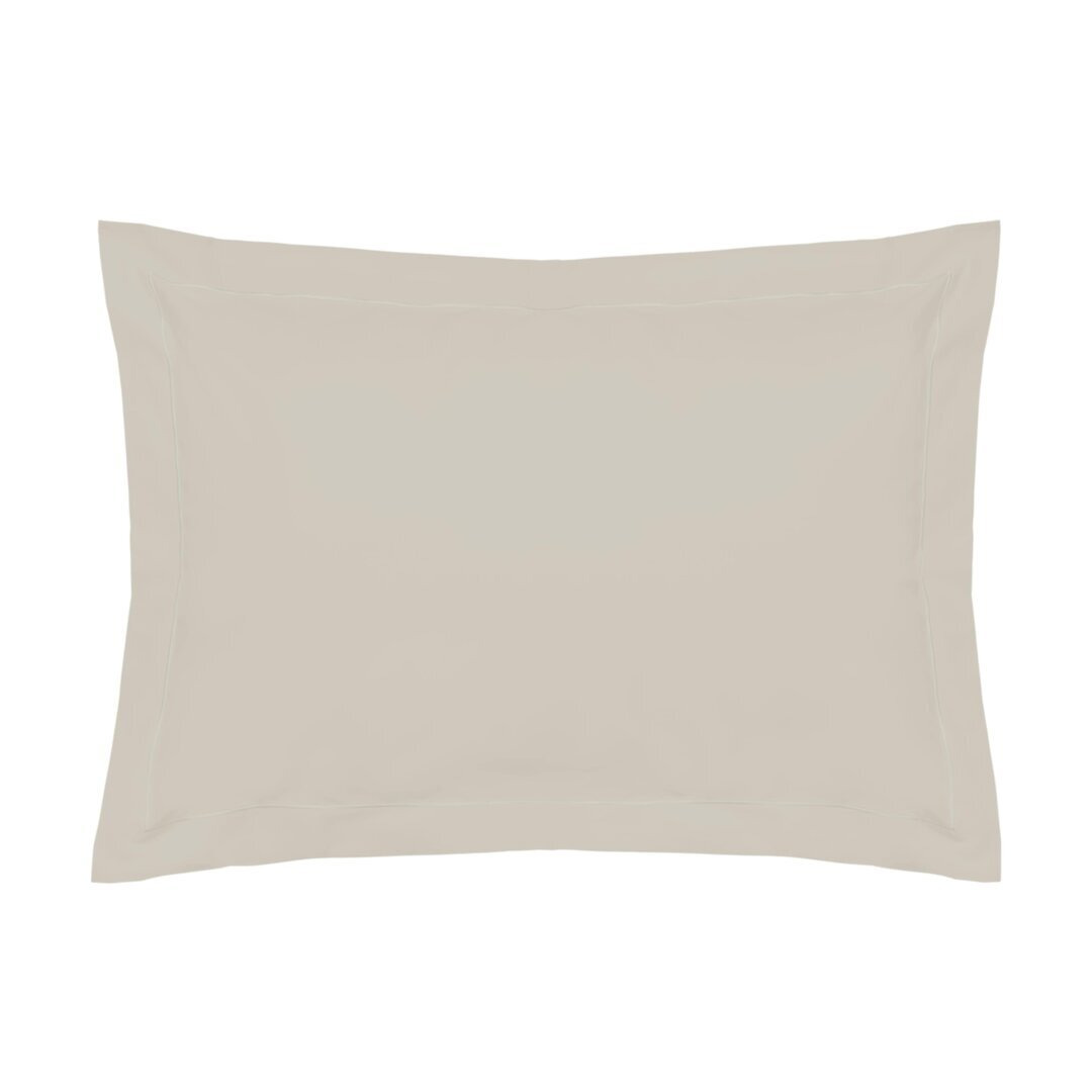 Plain Dye 200 TC Egyptian-Quality Cotton Oxford Pillowcase