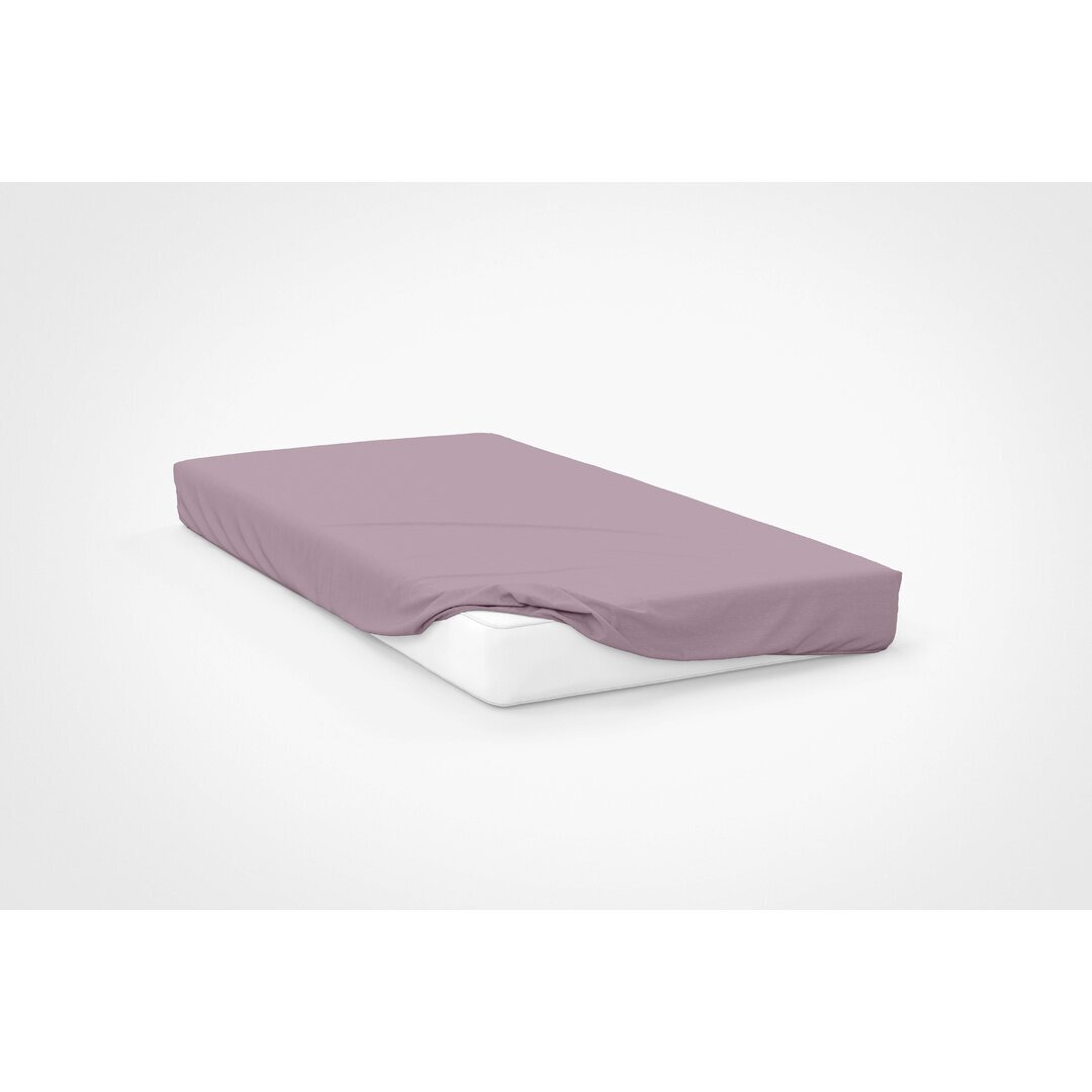 400 TC Egyptian-Quality Cotton Sateen Fitted Sheet