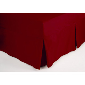 200 TC 50/50 Percale Polycotton Tailored Bed Valance