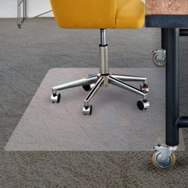 Advantagemat PVC Rectangular Chair Mat for Carpets up to 6mm