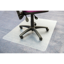Computex Advantagemat Low Pile Carpet Straight Rectangular Chair Mat