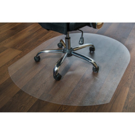 Cleartex Ultimat Hard Floor Straight Cut Contoured Chair Mat