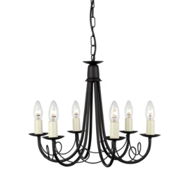 Cline Minster 6 Light Candle Style Chandelier