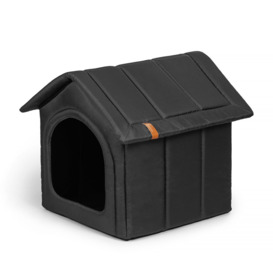 Dog Or Cat Kennel Home Color Gray Size L