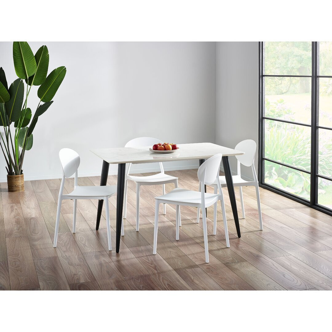 Milano Rectangular Dining Table And 4 X
