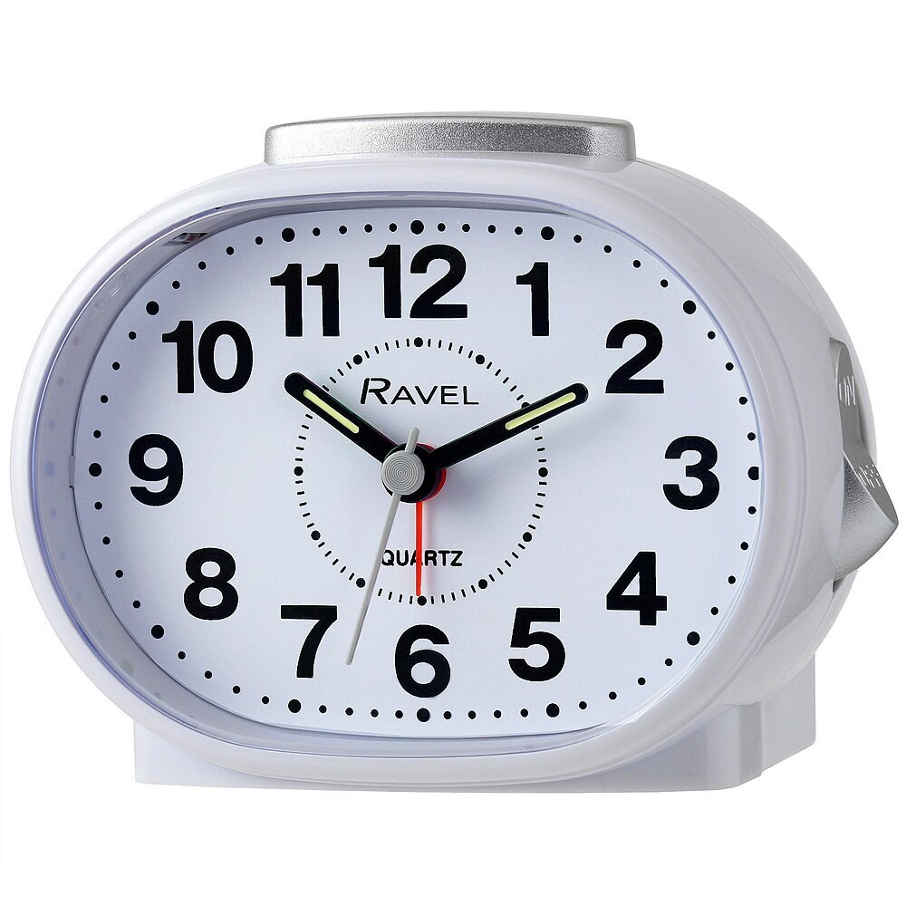 Shipley Analog Quartz Alarm Tabletop Clock