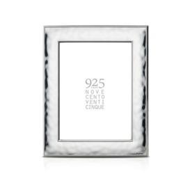 Silver Plated Metal Single Picture Frame in Silver
