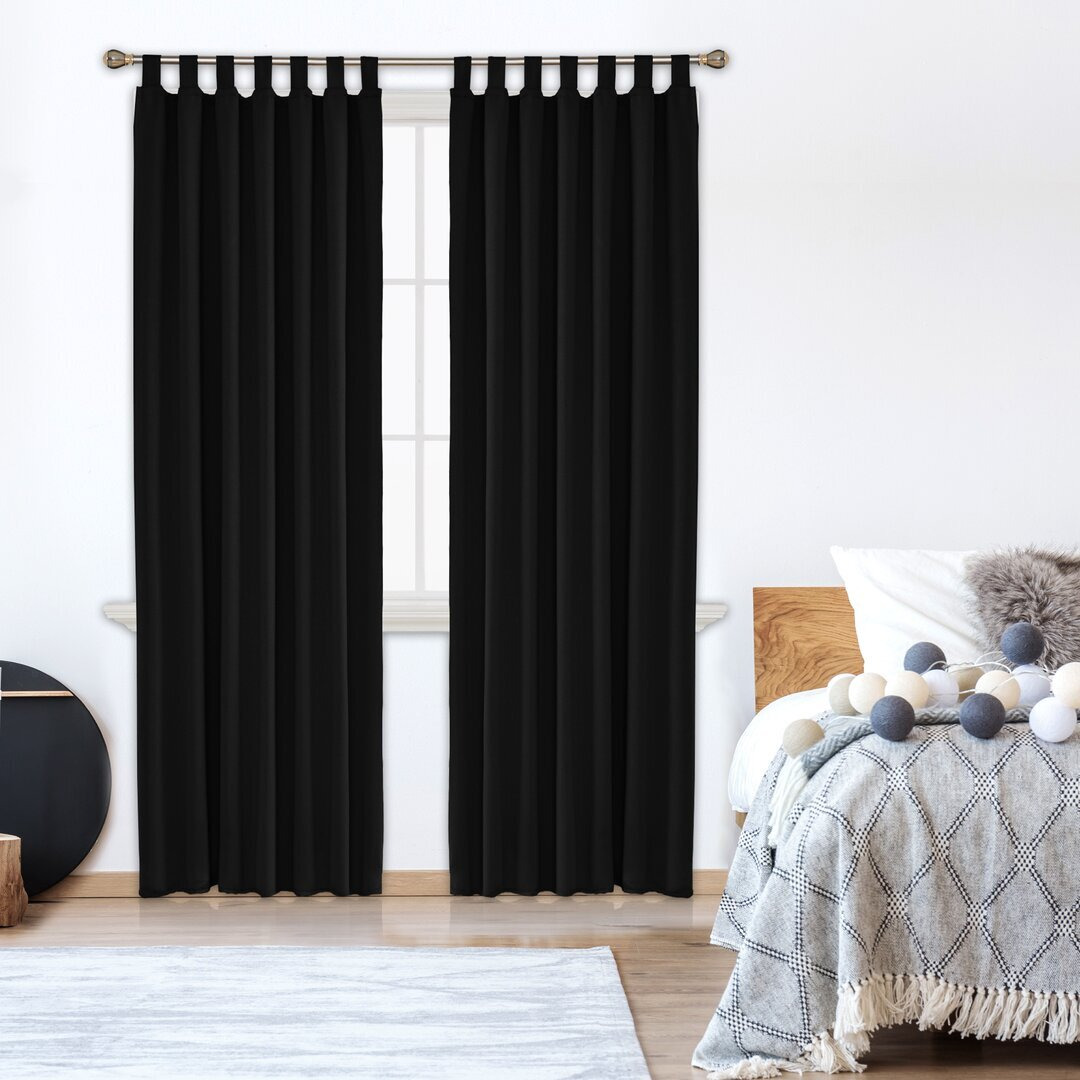 Tab Top Blackout Thermal Curtains