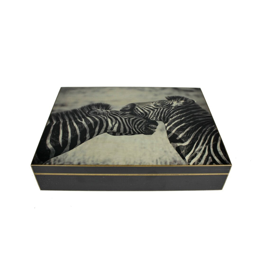 Zebras Jewellery Box