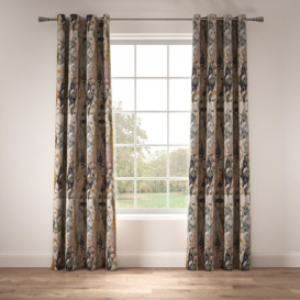 Made to Order - Nouveau Wallpaper Eyelet Blackout Curtains