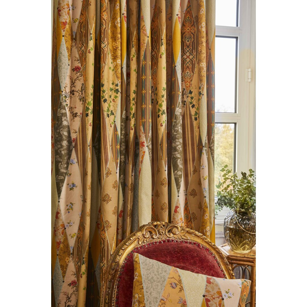 Made to Order - Wallpaper Museum Pencil Pleat Room Darkening Curtains