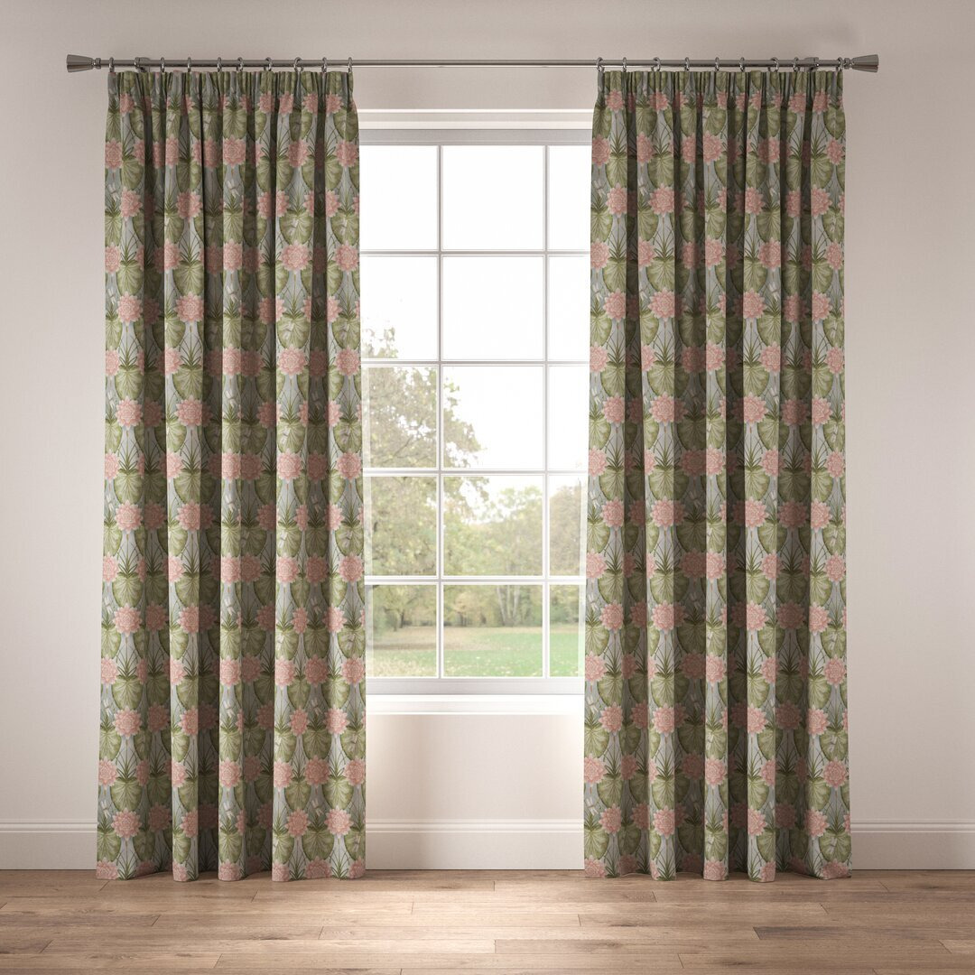 Made to Order - Lily Garden Pencil Pleat Blackout Curtains