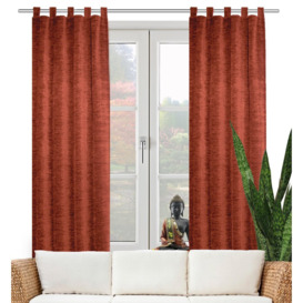Beloit Synthetic Tab Top Curtain Single Panel, opaque