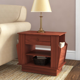 Adal Side Table with Storage