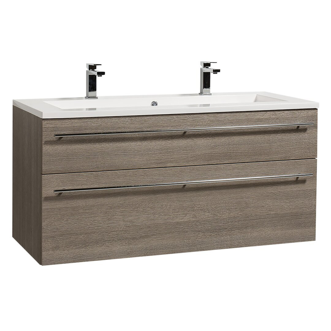 Gammill 1200mm Wall Hung Double Vanity Unit