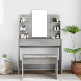 Iverna Dressing Table with Mirror
