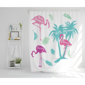 Haiden Polyester Shower Curtain Set