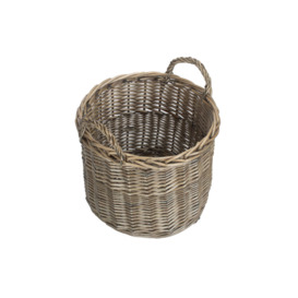 Wicker Log Storage Basket