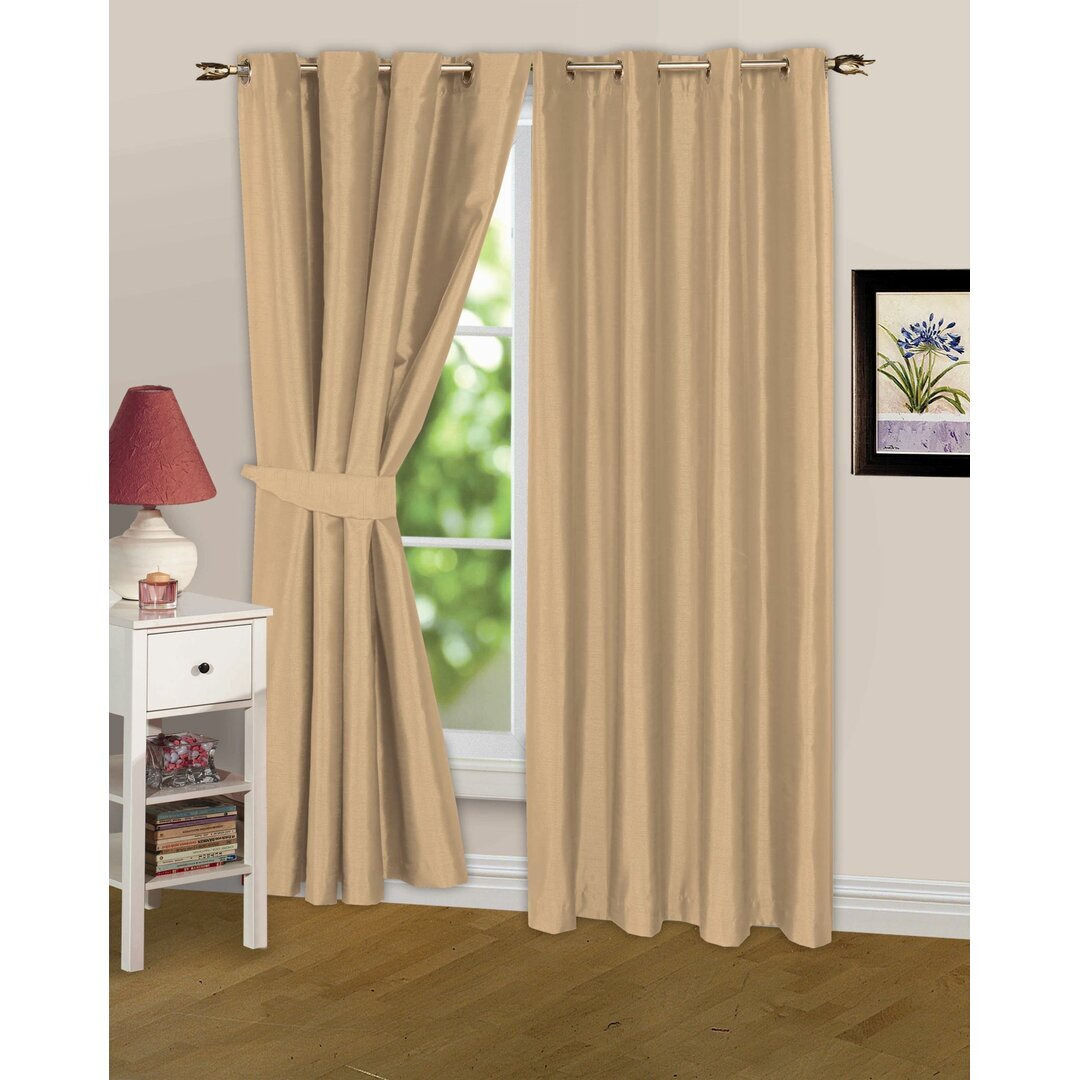 Irondale Eyelet Semi Sheer Curtains