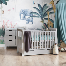 Stamford Mini Cot 2-Piece Nursery Furniture Set