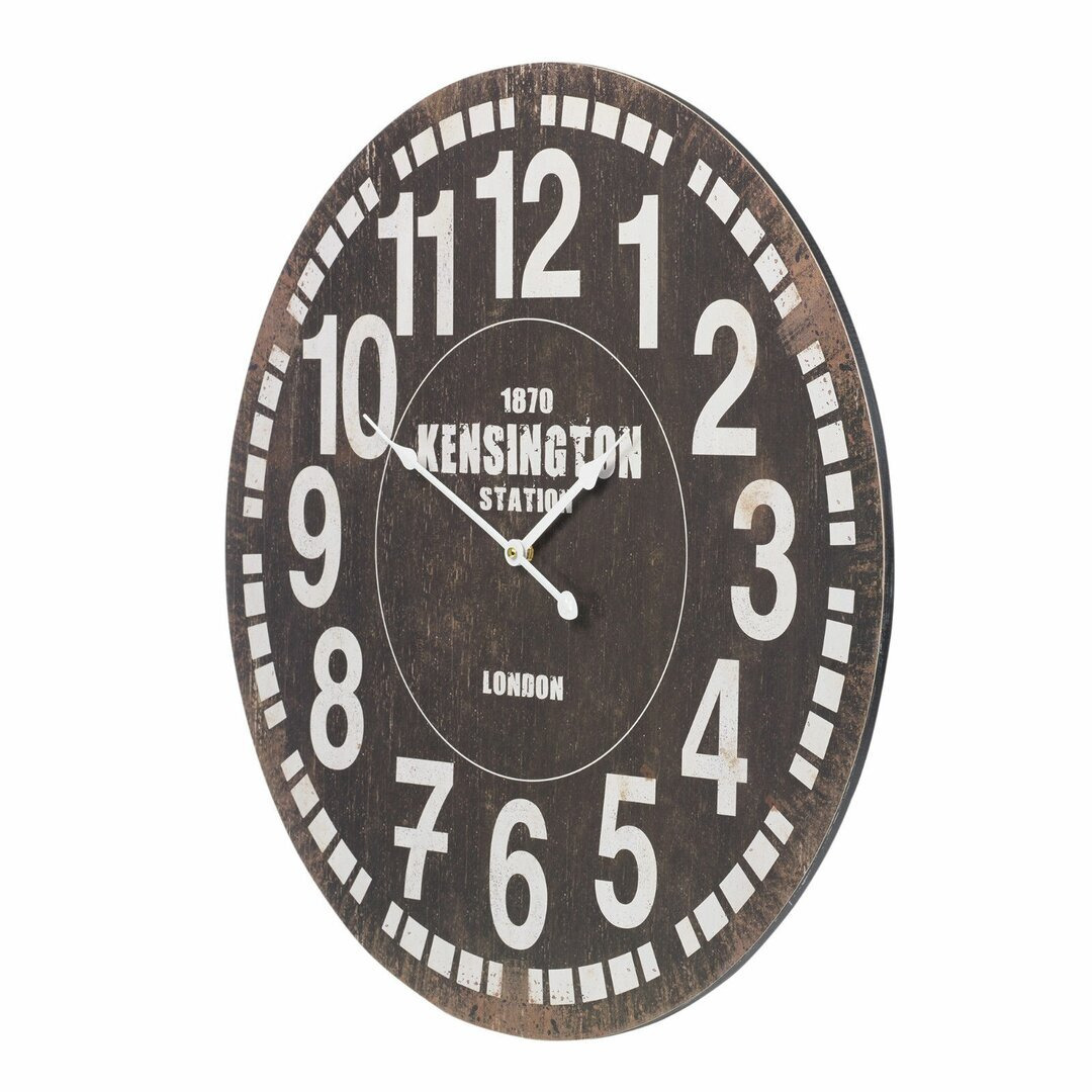1870 Kensington Station Shabby Elegance 60cm Wall Clock