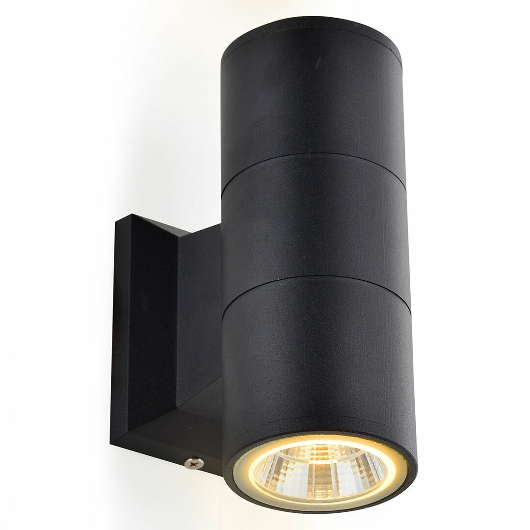 "Bluffs 2 - Bulb 16"" H Integrated LED Outdoor Armed Sconce"