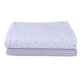 Stars and Stripes Fitted Cot Sheets