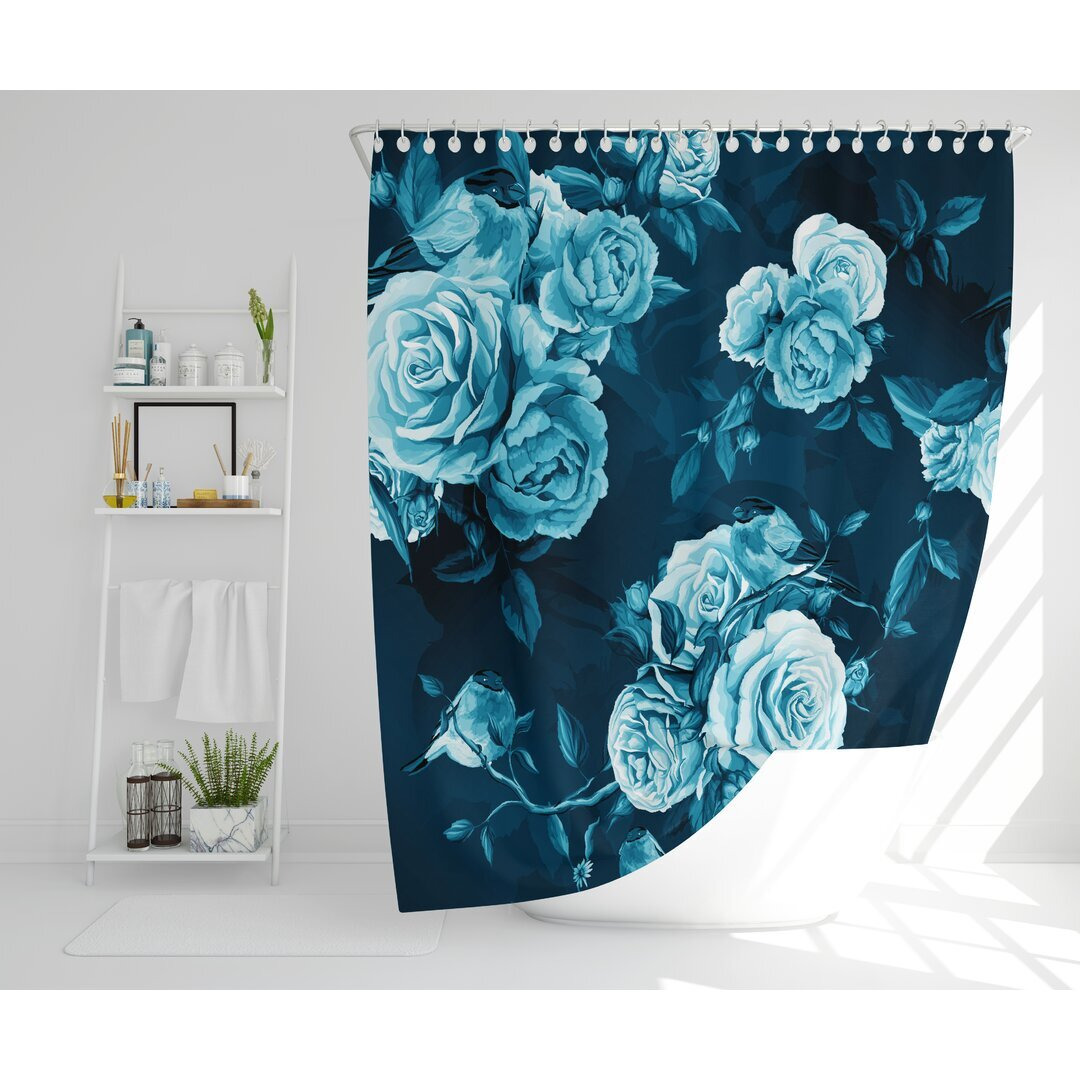 Negron Polyester Shower Curtain