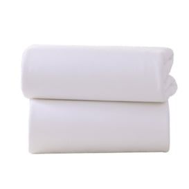 2 Pack Fitted Cotton Cot Sheets