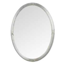 Clymer Oval Glass Framed Wall Mounted Accent Mirror