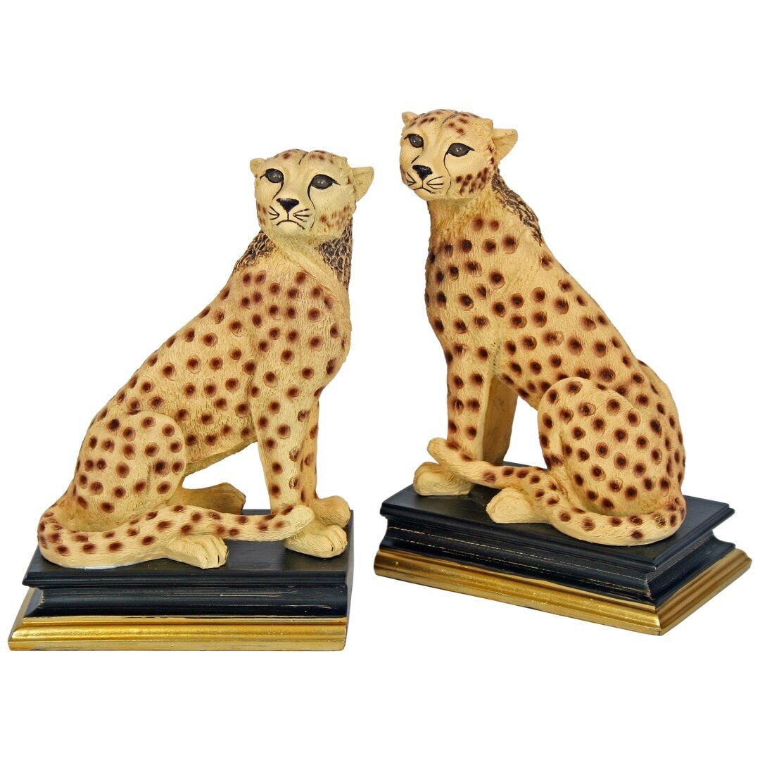 Cheetah Bookends