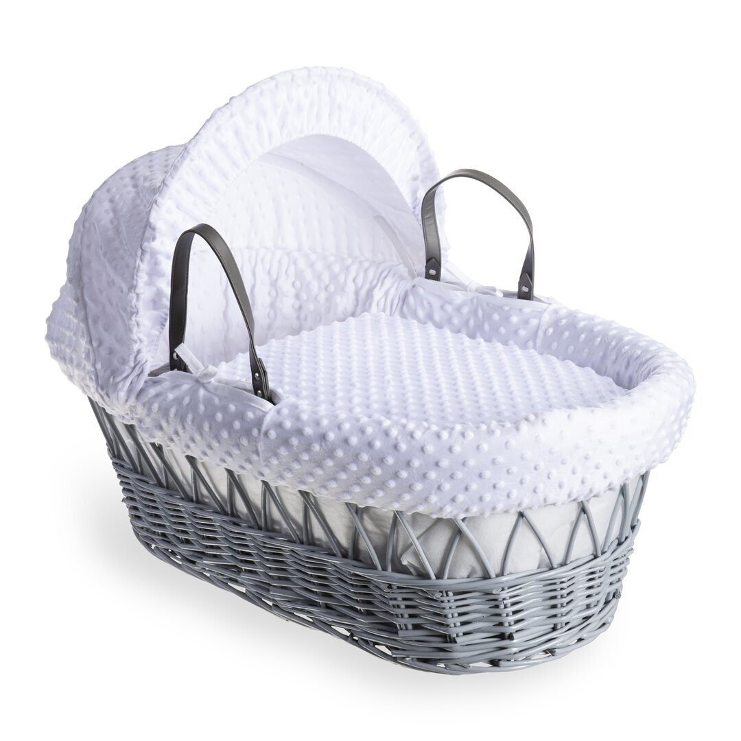 Dimple Wicker Moses Basket