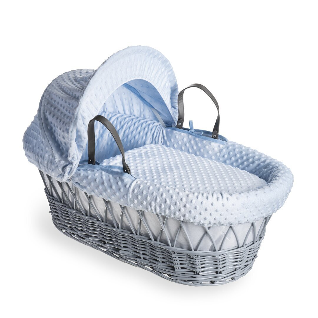 Dimple Wicker Moses Basket