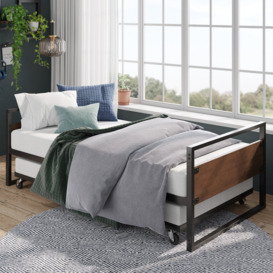 Barrett Metal Daybed with Trundle Pull-Out