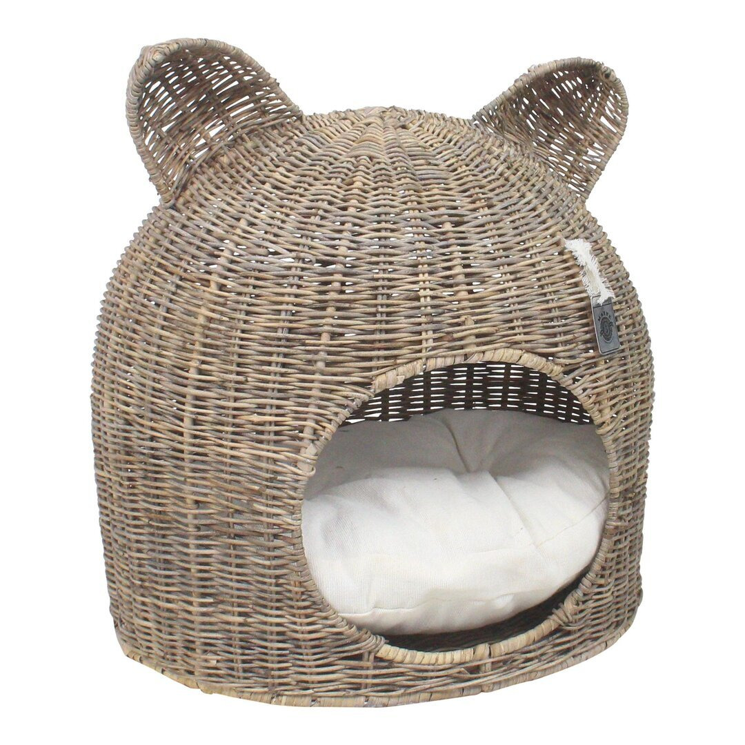 Kubu Rattan Cat Bed