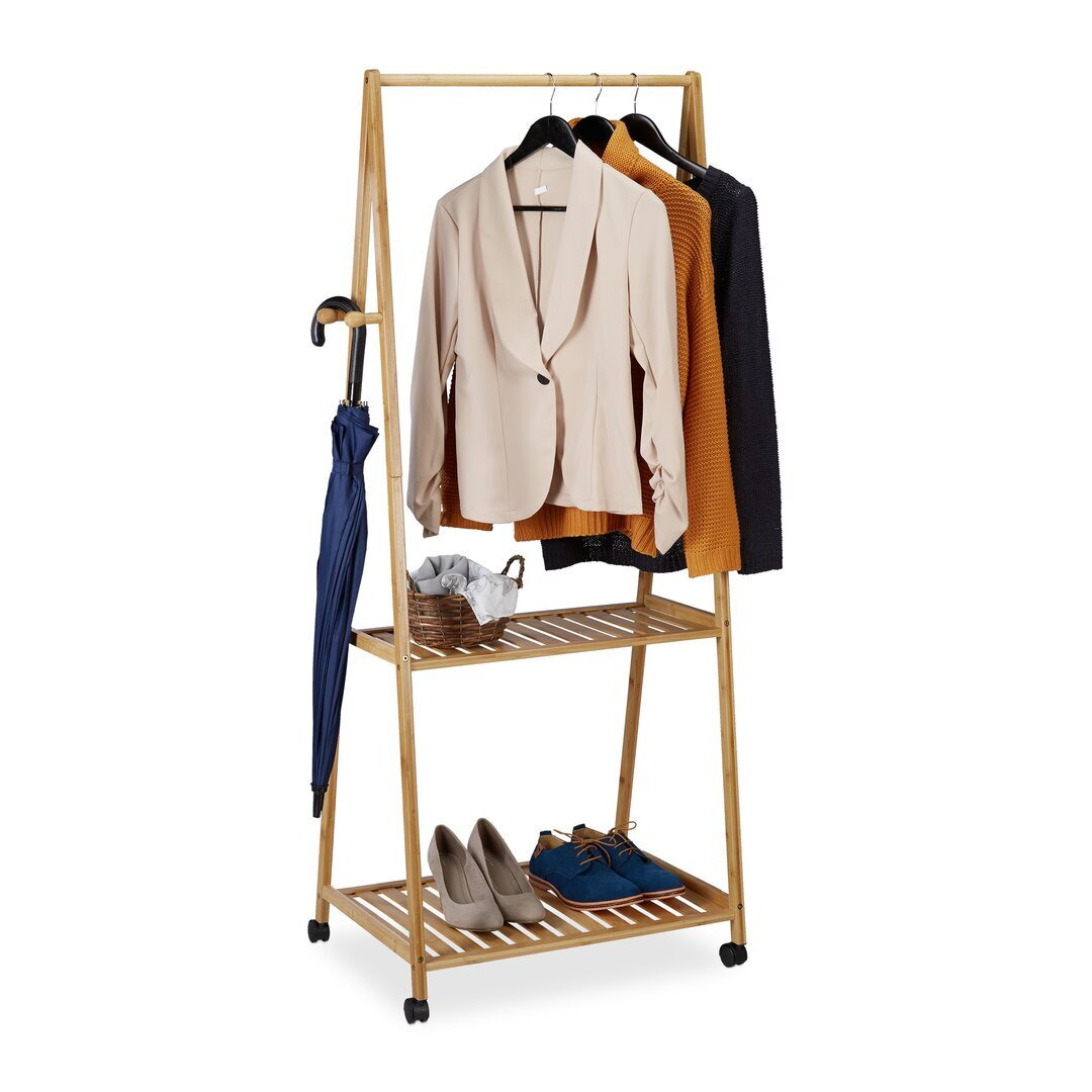 Wolter 75.5cm Wide Clothes Rack