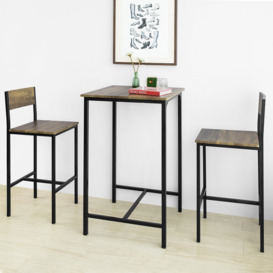 3-piece bar table, bistro table with chairs