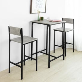3-piece bar table, bistro table with chairs