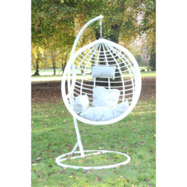 Giguere Garden Patio Swing Chair with Stand